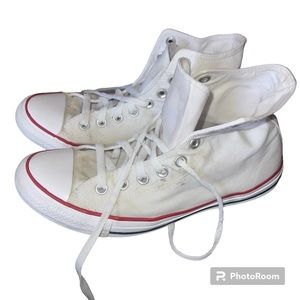 White High Top Converse